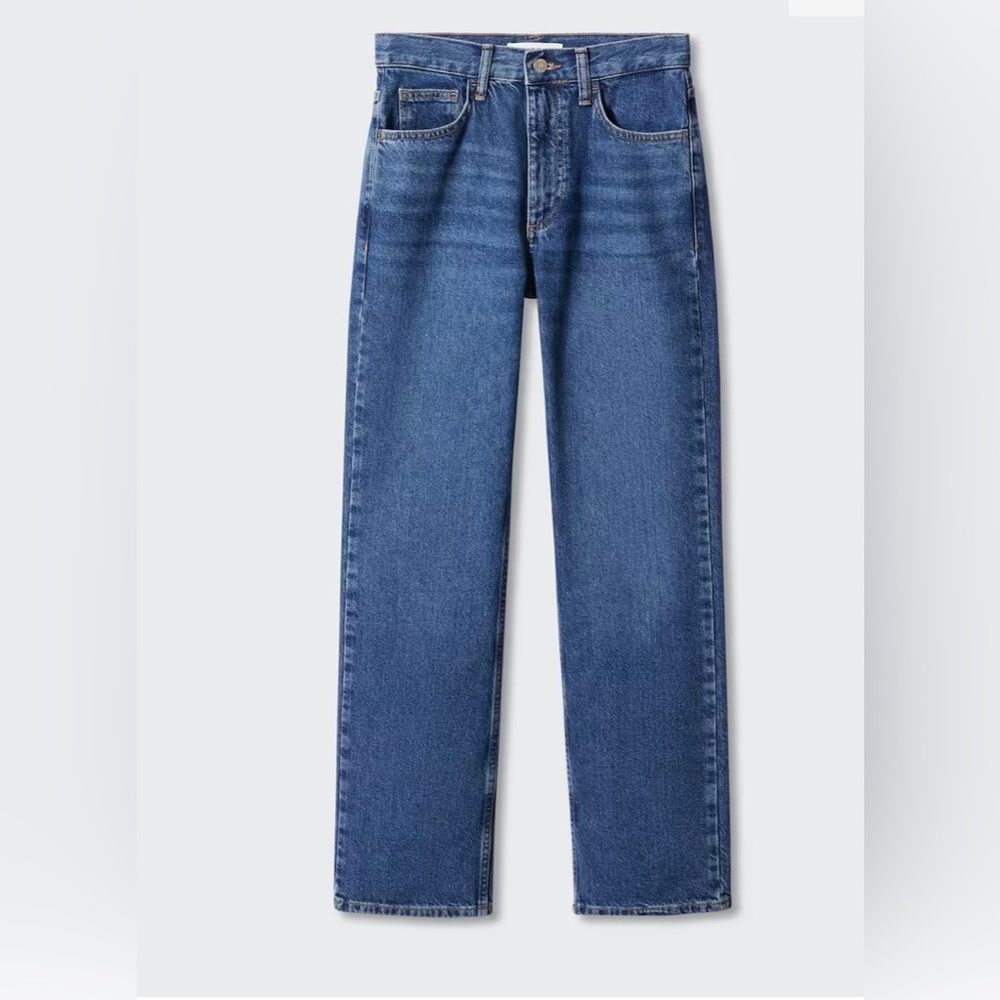 NWT Mango Mid Rise Jean - Size 10